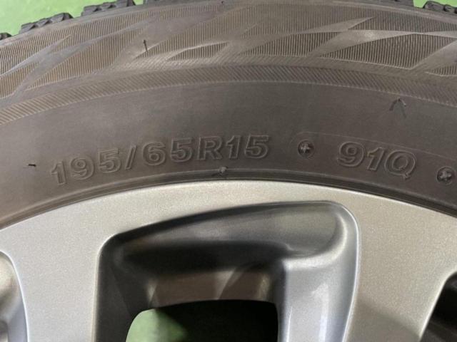 【BRIDGESTONE】BALMINUM TR10+【BRIDGESTONE】BLIZZAK VRX2 195/65R15