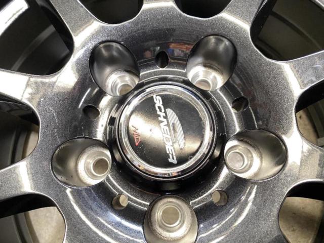 【MARUKA SERVICE】 MID SCHNEIDER アルミホイール+【BRIDGESTONE】BLIZZAK VRX2 205/60R16 オススメ車種☆90系ノア・VOXY/プリウスα☆