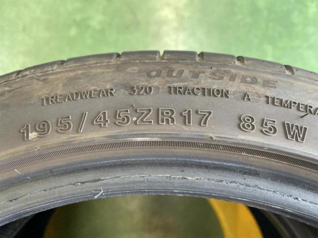 【MINERVA】RADIALF205 195/45R17 2本セット