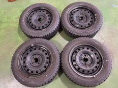 【ダイハツ純正】 トール純正スチール+【DUNLOP】WINTERMAXX WM02 165/65R14 2024年 4本