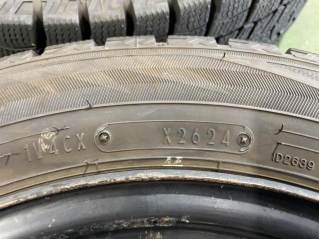 【ダイハツ純正】 トール純正スチール+【DUNLOP】WINTERMAXX WM02 165/65R14 2024年 4本