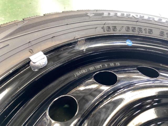 2F 【ダイハツ純正】 タフト純正スチール+【DUNLOP】WINTERMAXX WM02 165/65R15 2022年