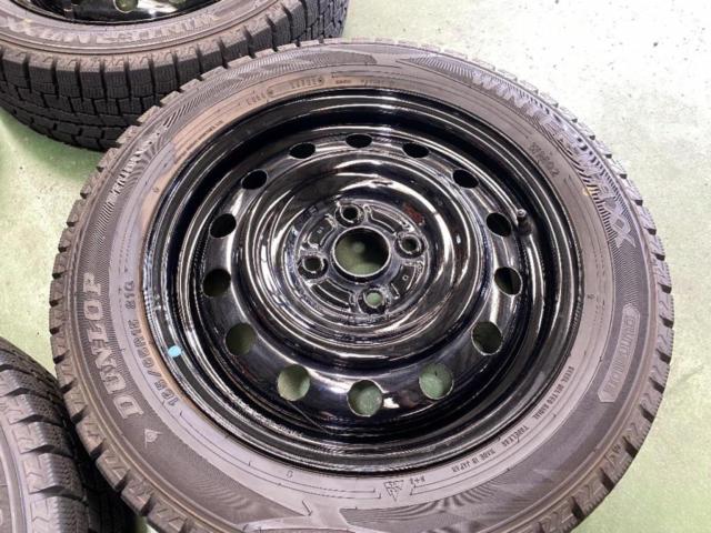 2F 【ダイハツ純正】 タフト純正スチール+【DUNLOP】WINTERMAXX WM02 165/65R15 2022年