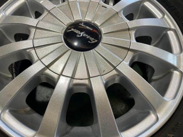 2F MARUKA SERVICE MANARAY SPORT EUROSPEED S12+BRIDGESTONE W300 145/80R12 80/78N LT 2023年製 4本セット