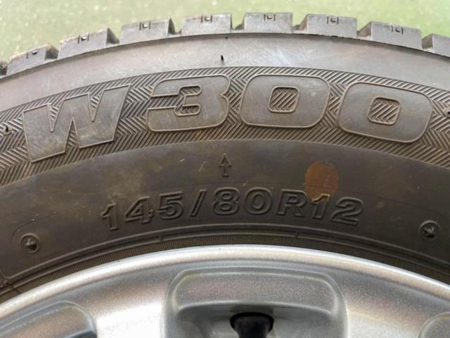 2F MARUKA SERVICE MANARAY SPORT EUROSPEED S12+BRIDGESTONE W300 145/80R12 80/78N LT 2023年製 4本セット