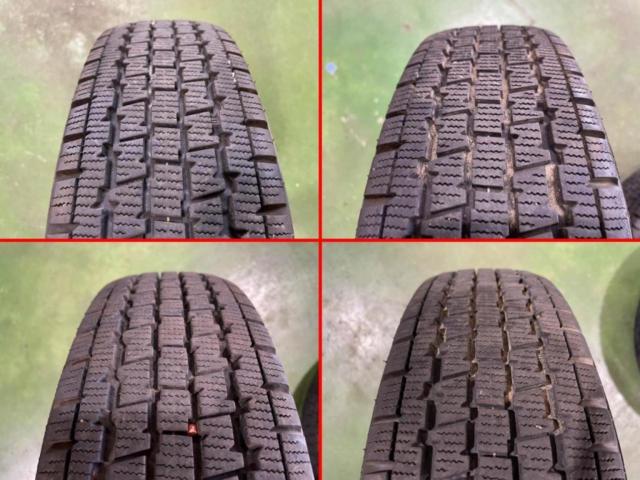 2F MARUKA SERVICE MANARAY SPORT EUROSPEED S12+BRIDGESTONE W300 145/80R12 80/78N LT 2023年製 4本セット