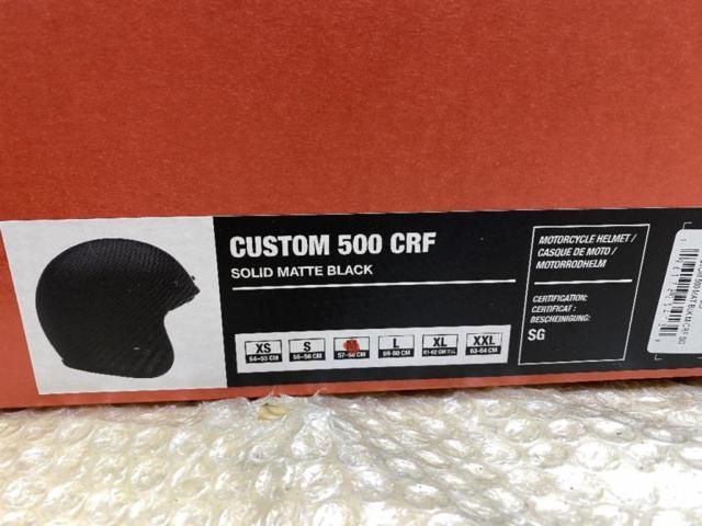 ☆未使用品☆ BELL CUSTOM500 SOLID GLOSS BLACK Mサイズ