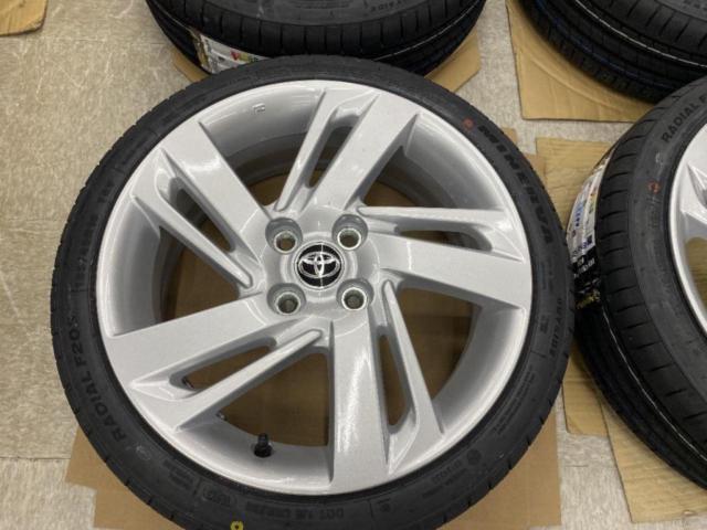 【トヨタ純正】 ライズ アルミホイール + 【MINERVA】F205 165/45R16 オススメ車種☆ローダウンしたダイハツ軽自動車向け☆