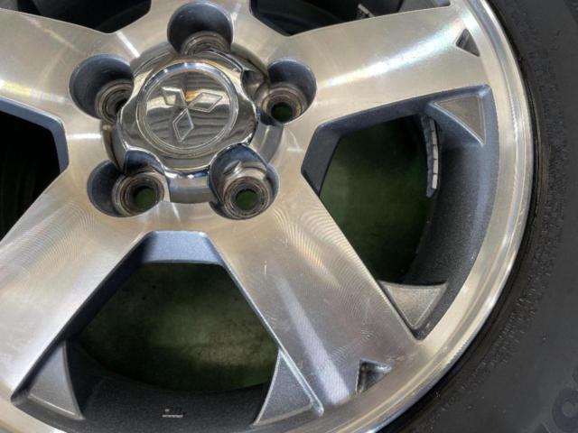 三菱純正(MITSUBISHI) パジェロミニ 後期 純正アルミ + BRIDGESTONE(ブリヂストン) BLIZZAK DM-V3 175/80R15 90Q★タイヤは新品!2025年製