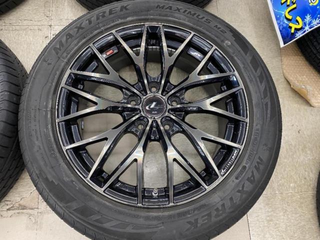【weds】LEONIS MX + 【MAXTREK】MAXIMUS M2 215/55R17 オススメ車種☆ヤリスクロス/WR-V/ヴェゼル/オデッセイ/CX-3☆