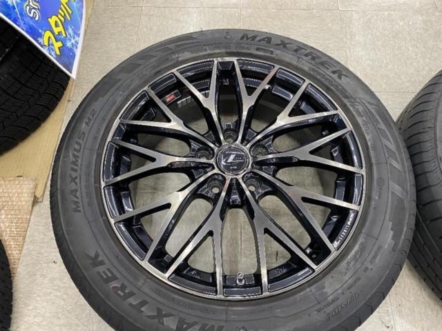 【weds】LEONIS MX + 【MAXTREK】MAXIMUS M2 215/55R17 オススメ車種☆ヤリスクロス/WR-V/ヴェゼル/オデッセイ/CX-3☆