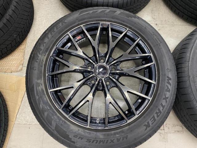 【weds】LEONIS MX + 【MAXTREK】MAXIMUS M2 215/55R17 オススメ車種☆ヤリスクロス/WR-V/ヴェゼル/オデッセイ/CX-3☆
