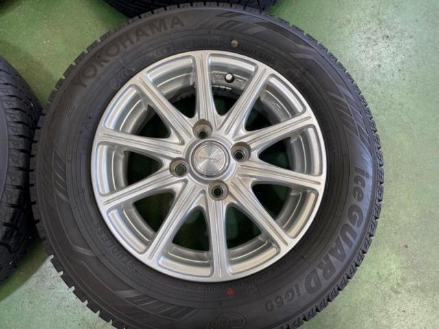 Fencer + YOKOHAMA(ヨコハマ) IceGuard IG60 155/80R13 ★ミゾたっぷり!初代パッソ/初代ヴィッツ/初代デミオなど