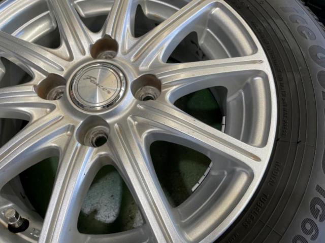 Fencer + YOKOHAMA(ヨコハマ) IceGuard IG60 155/80R13 ★ミゾたっぷり!初代パッソ/初代ヴィッツ/初代デミオなど