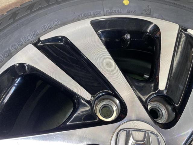 ホンダ GB系フリード純正アルミ + BRIDGESTONE(ブリヂストン) BLIZZAK VRX3 185/65R15 ★タイヤは新品!2025年製 GTフリード/CR-Zにも
