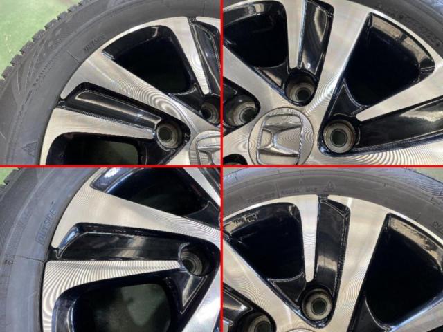 ホンダ GB系フリード純正アルミ + BRIDGESTONE(ブリヂストン) BLIZZAK VRX3 185/65R15 ★タイヤは新品!2025年製 GTフリード/CR-Zにも