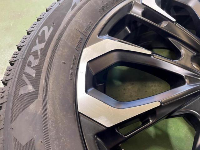 BIG WAY Leyseen PRAVA 5X + BRIDGESTONE(ブリヂストン) BLIZZAK VRX2 195/65R16 ★タイヤは未使用!2023年製 4穴 ライズ/ロッキー