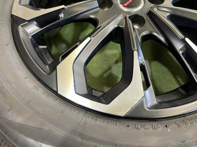 BIG WAY Leyseen PRAVA 5X + BRIDGESTONE(ブリヂストン) BLIZZAK VRX2 195/65R16 ★タイヤは未使用!2023年製 4穴 ライズ/ロッキー