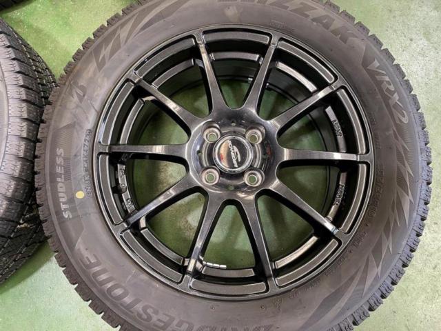 MID SCHNEIDER + BRIDGESTONE(ブリヂストン) BLIZZAK VRX2 205/55R16 【100-4H】★ミゾたっぷり!日産オーラe-power/140系フィールダー
