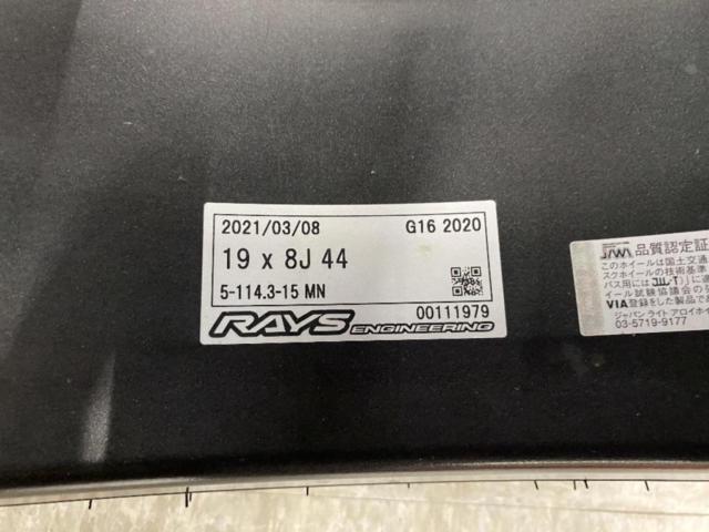 【RAYS】VOLK RACING G16 + 【HANKOOK】Ventus S1 evo3 245/35R19 オススメ車種☆WRX/S4/レヴォーグ/RX-8☆
