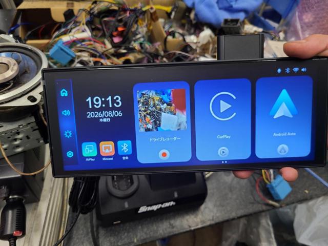 VANBAR 11インチ ドラレコ一体型 ディスプレイオーディオ