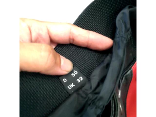 【Difi】ライディングパンツ レザー(UK32 D50)
