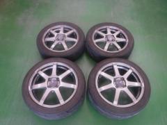 1※前後インチ違い!!※ ENKEI PerformanceLine PF07+NANKANG SPORTNEX AR-1