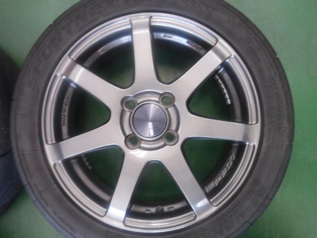 1※前後インチ違い!!※ ENKEI PerformanceLine PF07+NANKANG SPORTNEX AR-1