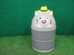 ★未使用だにゃん★Yellow Hat ハットにゃん ダストボックス