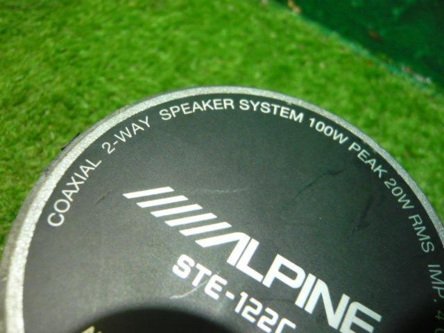 ALPINE
STE-122C
12cm2WAY coaxial speakers