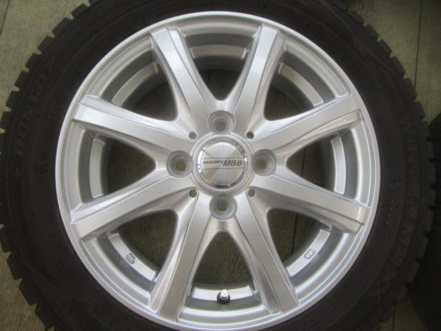 DUNLOP MACBES MB8 + DUNLOP WINTERMAXX WM02(2023年製造)