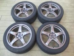 ★新品タイヤ付き♪★ ENKEI PerformanceLine PF05 + KENDA KR20(2026年製造)