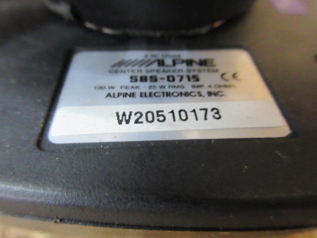 ALPINE SBS-0715※アンプ欠品