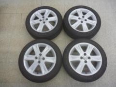 2【トヨタ純正】 90系ヴィッツRS純正ホイール+【GOODYEAR】EfficientGrip ECO EG02