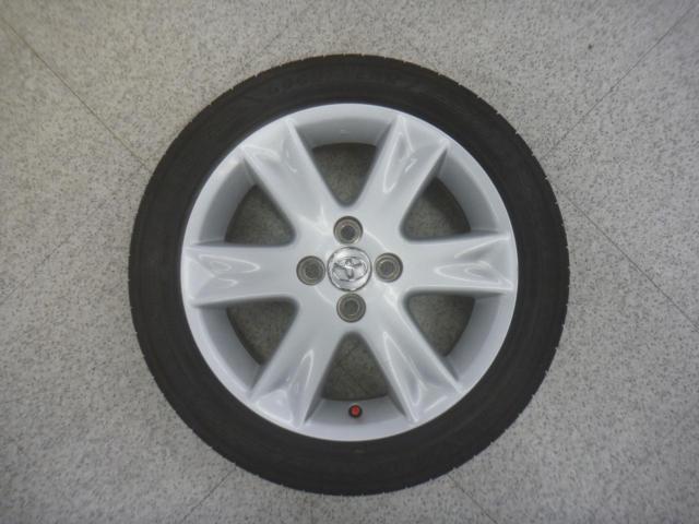 2【トヨタ純正】 90系ヴィッツRS純正ホイール+【GOODYEAR】EfficientGrip ECO EG02