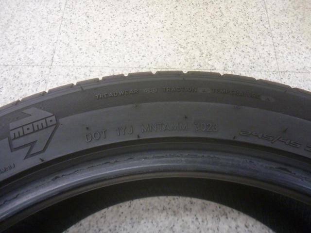 【2本セット】MOMO TOPRUN M300 AS SPORT