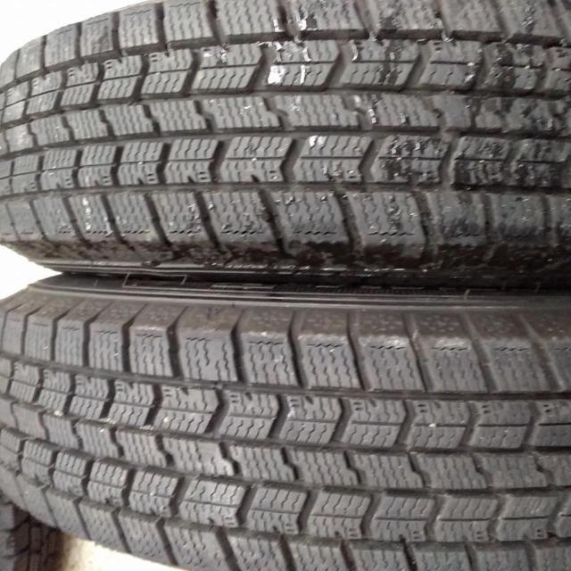 1【BRIDGESTONE(ブリヂストン)】BALMINUM(バルミナ) 10本スポークホイール+GOODYEAR(グッドイヤー) ICE NAVI 7