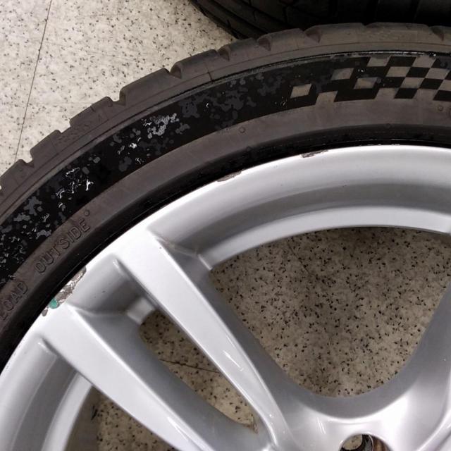 7【輸入車純正】BMW純正 F31 ツーリング アルミホイール+MICHELIN(ミシュラン) PILOTSPORT5