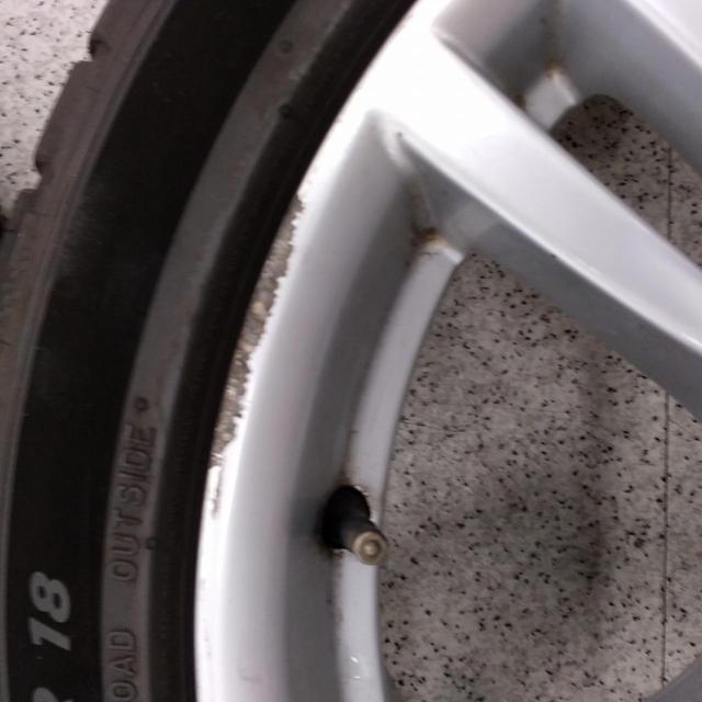 7【輸入車純正】BMW純正 F31 ツーリング アルミホイール+MICHELIN(ミシュラン) PILOTSPORT5
