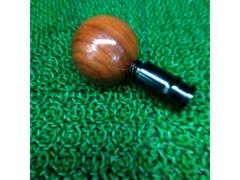 ピッチ1.25mm ウッド丸型シフトノブ