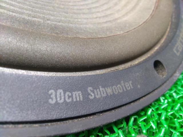carrozzeria TS-W3000C
30cm subwoofer