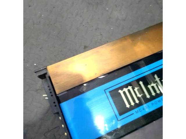 Look for the negatives and check them.
There was a crackling sound.
McIntosh MC431
4ch power amplifier