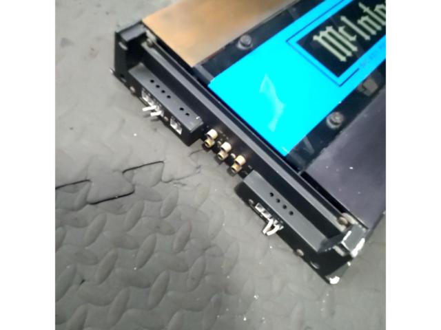 Look for the negatives and check them.
There was a crackling sound.
McIntosh MC431
4ch power amplifier