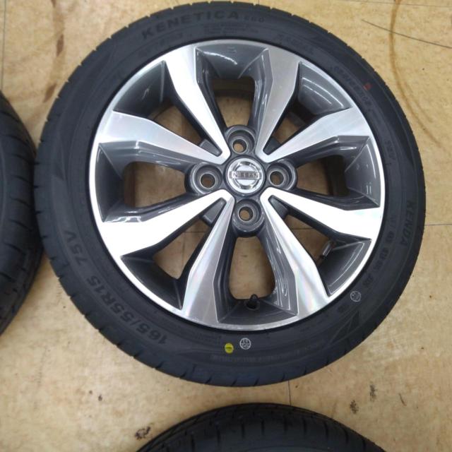 NISSAN デイズルークス純正ホイール  + KENDA(ケンダ) KENDA(ケンダ) KR203 165/55R15 75V