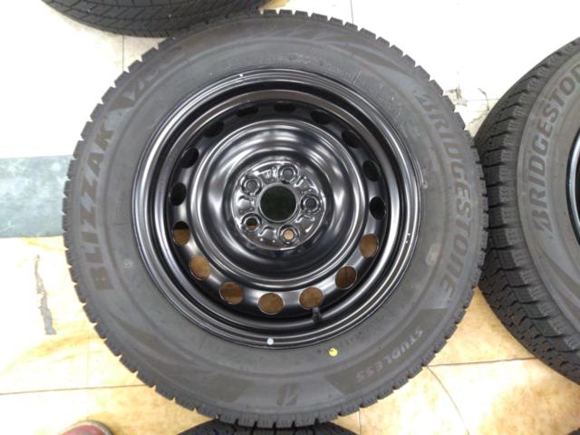 Peace of Mind Set!! Toyota Genuine MXPL10G/Sienta
Z-grade genuine steel wheels + BRIDGESTONE BLIZZAK
VRX2