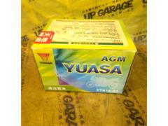 ワケアリ AGM YUASA バッテリー YTX7A-BS マジェスティ125/シグナスX(SE12J)/アクシストリート/スカイウェイブ250CJ41A)