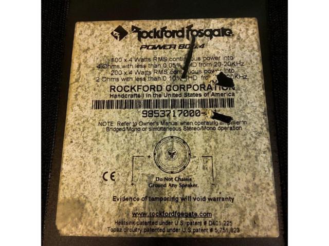Rockford Power
PUNCH
800.4