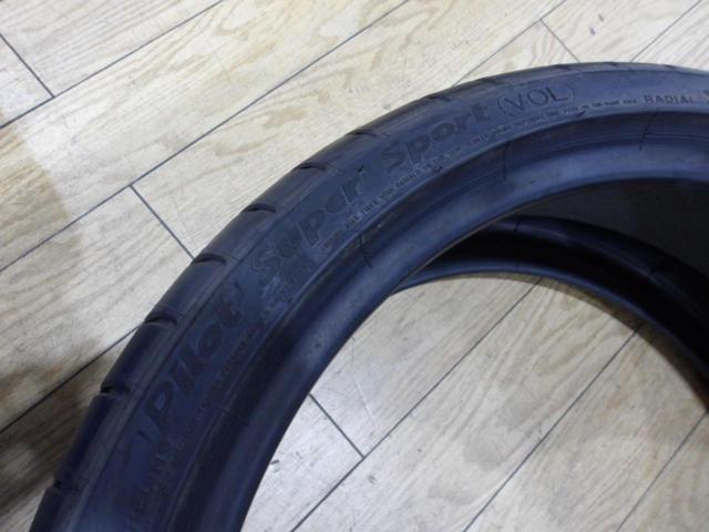 未使用品【MICHELIN】PILOT SUPER SPORT