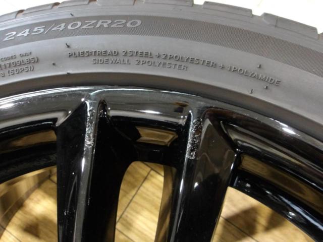 BMW 7シリーズ F01 Mスポーツ 純正ホイール + HANKOOK VENTUS S1 evo3