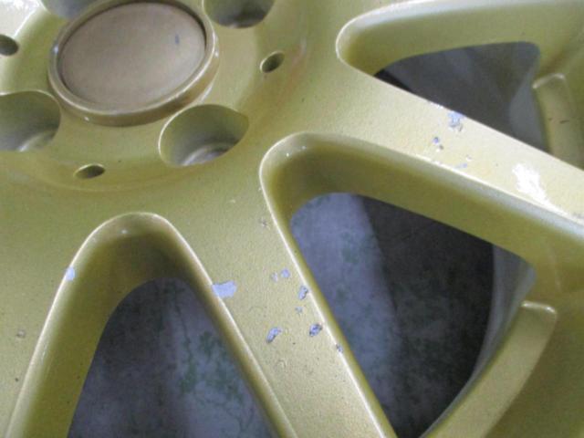 日産純正 ティーダ純正ホイール ゴールド自家塗装品